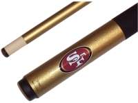NFL San Francisco 49ERS Pool Billiard Cue Stick & CASE!  