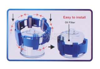 Car Engine Saver POWERMAG FP 6S Super Power Oil Filter Magnet Gas Fuel 