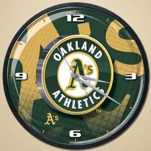   Oakland Athletics High Definition Wall Clock: Sports & Outdoors