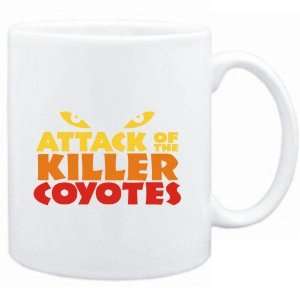  Mug White  Attack of the killer Coyotes  Animals Sports 