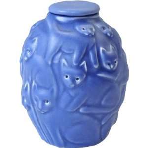  Cat Cremation Urn: Periwinkle (shown): Patio, Lawn 