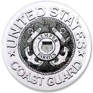   Button United States Coast Guard Semper Paratus 