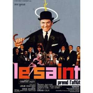  The Saint Lies in Wait Poster Movie French (11 x 17 Inches 