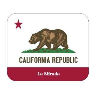  US State Flag   La Mirada, California (CA) Mouse Pad 