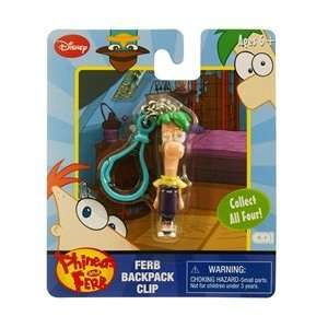  Phineas and Ferb, Ferb Backpack Clip Toys & Games
