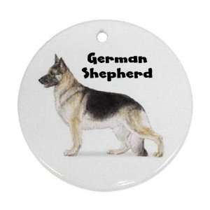  German Shepherd Ornament (Round)
