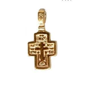 Gold Cross 14KT, Christian Orthodox Cross 