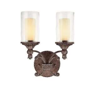   1122CU 286 Two Light Wall Light CRUSTED UMBER