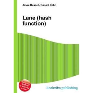 Lane (hash function) Ronald Cohn Jesse Russell  Books