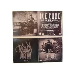  Ice Cube 2 Sided Poster I Am The West 