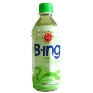  B ing Relax Beverage   Mixed Fruit & Vegetable Flavour 