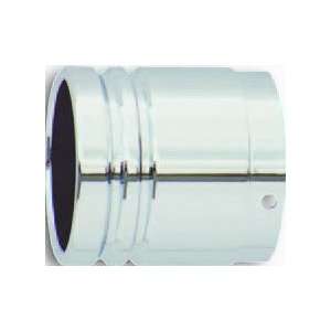 Rush Exhaust Performance Muffler Tip   Straight End w/Double Groove 