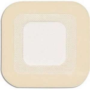   Foam dressing with hydrofiber technology. Adhesive square, 4 x 4
