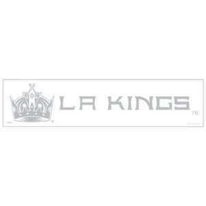  LOS ANGELES KINGS OFFICIAL LOGO DIE CUT DECAL: Sports 