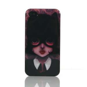 Cute gril Design Hard Case / Cover / Skin / Shell for Apple iPhone 4 