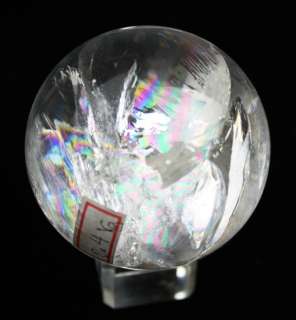 SUPER CLEAR CRYSTAL SPHERE MUSEUM VALUE IDEAL GIFT CS16  