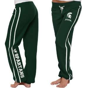   State Spartans Ladies School Daze Pants   Green