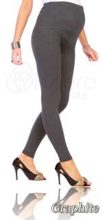 Thick Heavy and Classic Maternity Cotton Leggings Ankle Length 
