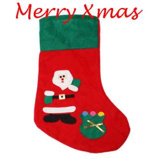 Santa Claus socks Xmas Stocking Hot New New  