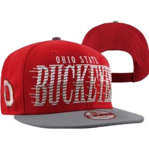  Ohio State Buckeyes Team Color New Era Sail Tip 9Fifty 