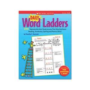  Scholastic SHS 0545074762 DAILY WORD LADDERS, 176 PAGES 