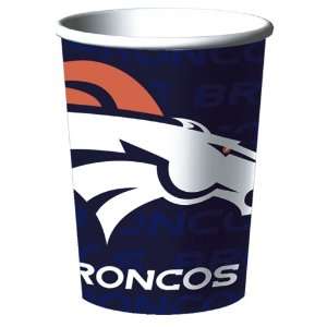  Denver Broncos 16 oz. Plastic Cup (1 count): Everything 