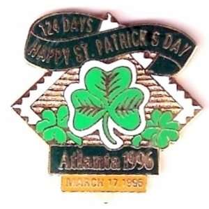  St Patricks Day 1996 Olympic Pin