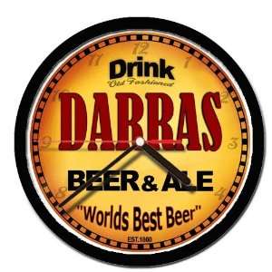 DARRAS beer ale wall clock 