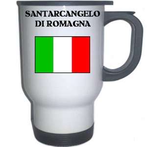 Italy (Italia)   SANTARCANGELO DI ROMAGNA White Stainless Steel Mug