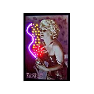  Marilyn Monroe Perfume Neon LED Poster