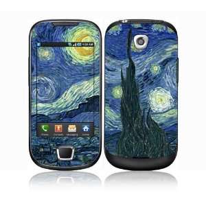  Samsung Galaxy 3 i5800 Decal Skin Sticker   Starry Night 