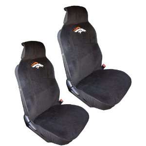   Seat Cover Lowback   NFL Football   Denver Broncos   Pair Automotive