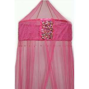 Mosquito Net Canopy, Pink Embellished, Entergetic Mix