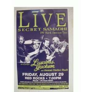    Live handbill Poster Denver Concert Secret Samadhi 
