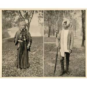  1893 Chicago Worlds Fair Bedouin Woman Hindoo Juggler 