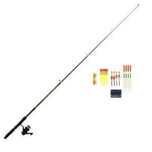  NEW Gone Fishing Telescoping Rod & Reel Set with Accessories 
