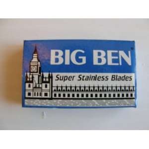  50 Bigben Super Stainless Double Edge Safety Razor Blades 