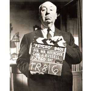 Alfred Hitchcock Psycho B&W 16x20 
