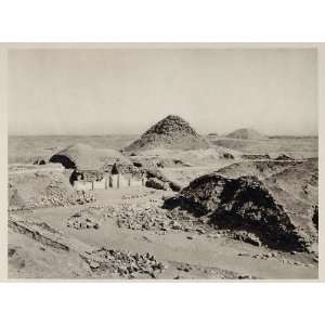  1929 Sakkara North Step Tomb Monument Princesses Egypt 