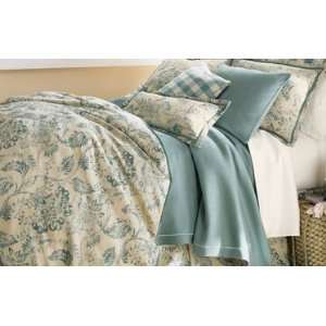  Peacock Alley Emilia Quilted Matelasse Coverlet King Sham 