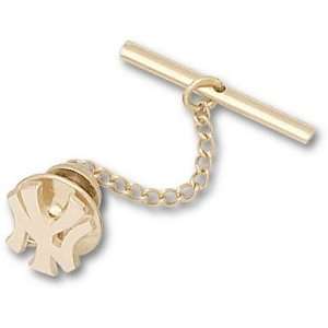  Gold Plated NEW YORK YANKEES NY 7/16 TIE TAC Sports 