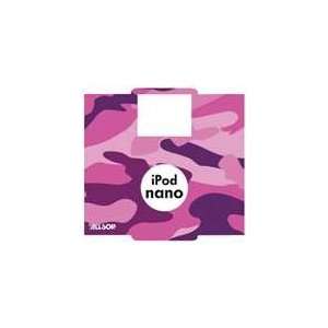  IPOD NANO SKIN PINK CAMO: MP3 Players & Accessories