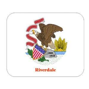  US State Flag   Riverdale, Illinois (IL) Mouse Pad 