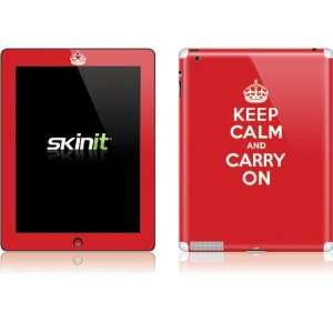  Skinit Keep Calm and Carry On Vinyl Skin for Apple iPad 2 