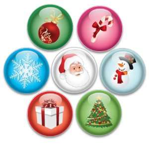  Decorative Push Pins or Magnets 7 Small Christmas: Kitchen 