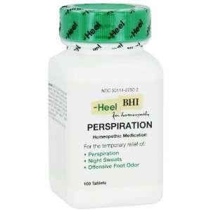  Heel/BHI Homeopathics Perspiration
