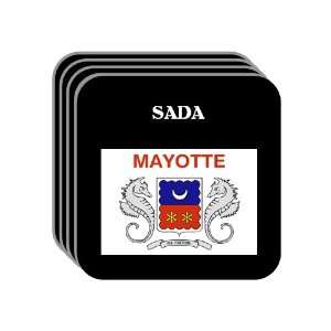  Mayotte   SADA Set of 4 Mini Mousepad Coasters 
