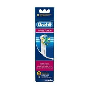  Oral B Floss Action 3 pack brush head refill Electronics