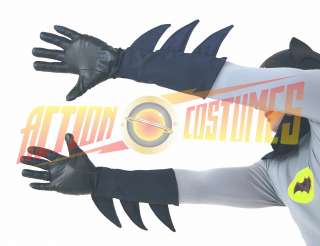 Batman Adult DELUXE Gloves 60´s Style  