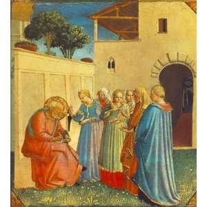   The Naming of St John the Baptist, By Angelico Frà 